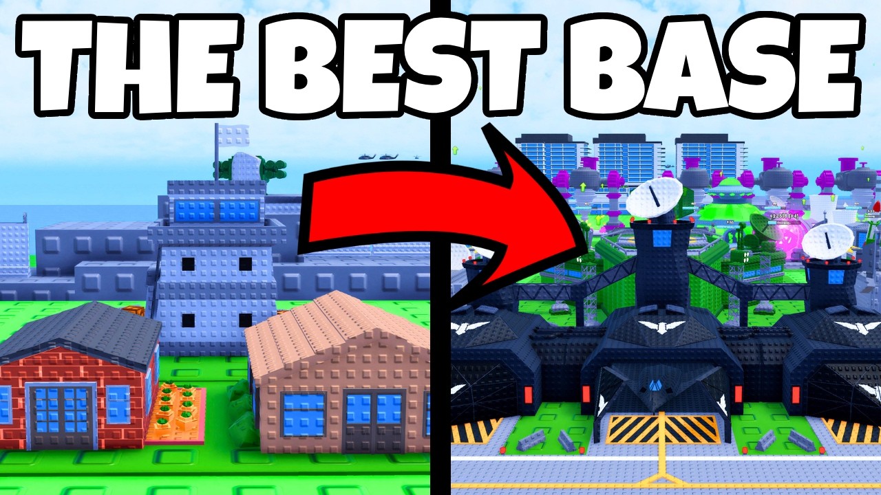 Строю ЛУЧШУЮ АРМЕЙСКУЮ БАЗУ в Roblox Mini War
