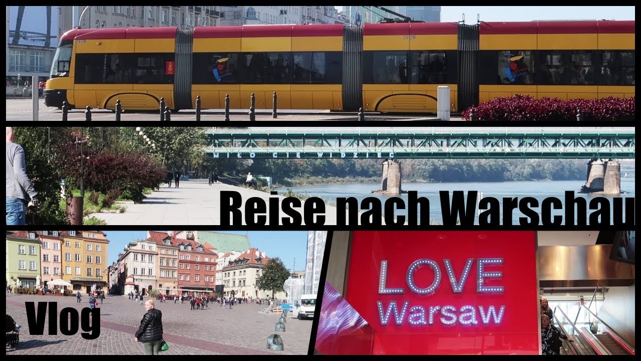 Wir reisen nach Warschau l Vlog aus der Hauptstadt!