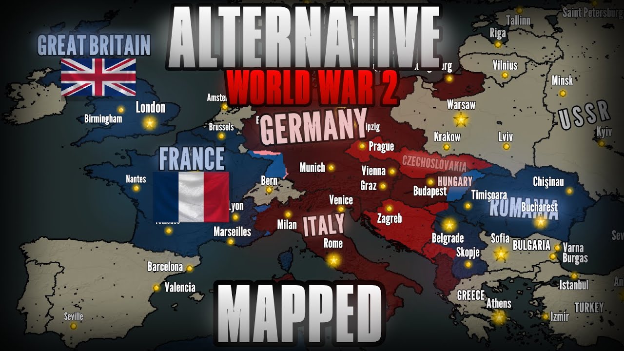 Alternative World War 2: MAPPED (1938 - 1943)