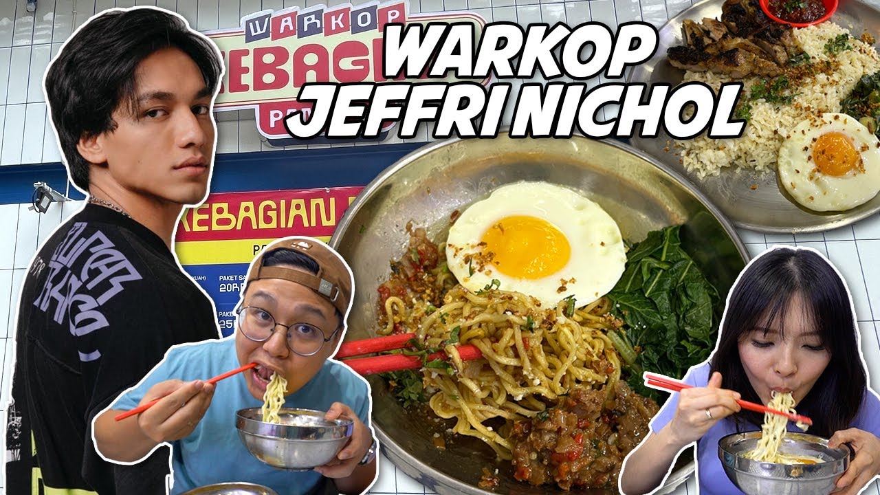 JEFFRI NICHOL BUKA WARKOP MURAH, KENAPA BISA RAME YA ??