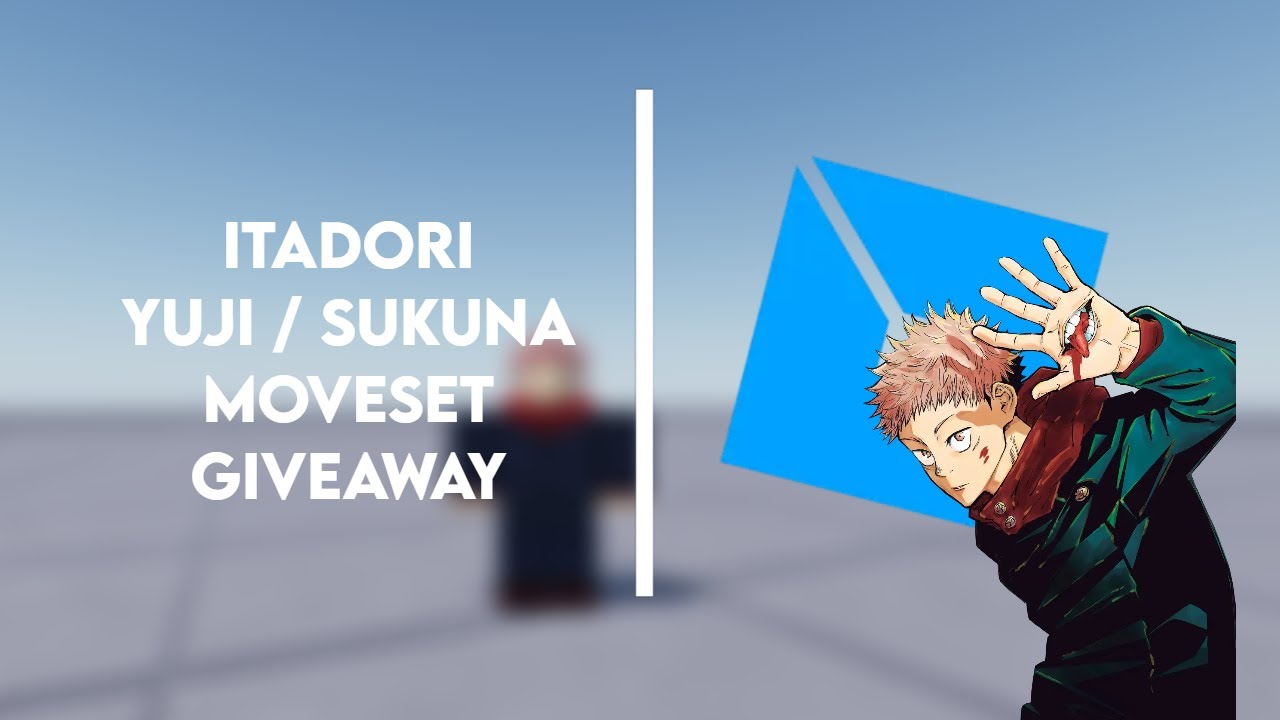 Itadori X Sukuna Moveset GIVEAWAY | Roblox Studio