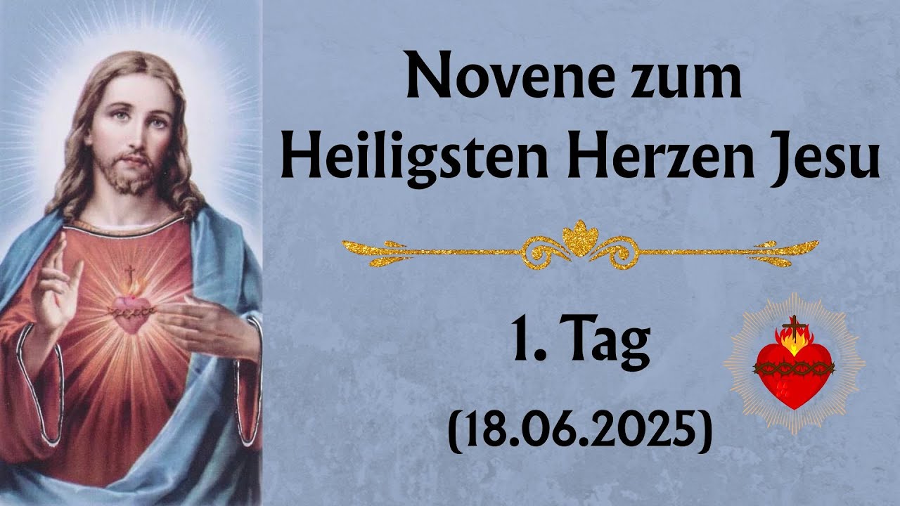 1.Tag – Novene zum Heiligsten Herzen Jesu