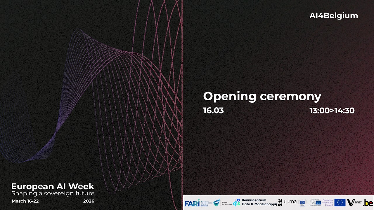 EU AI Week 2026 - Opening ceremony