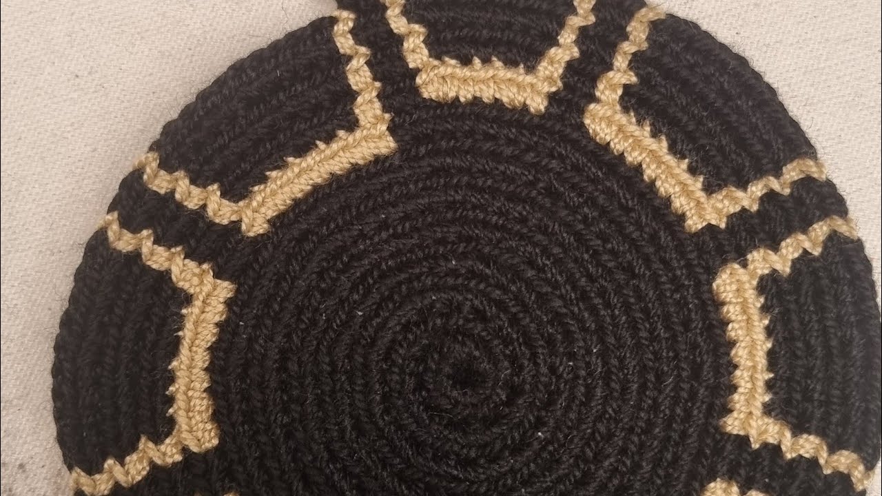 mochila el dorado en crochet técnica wayuu