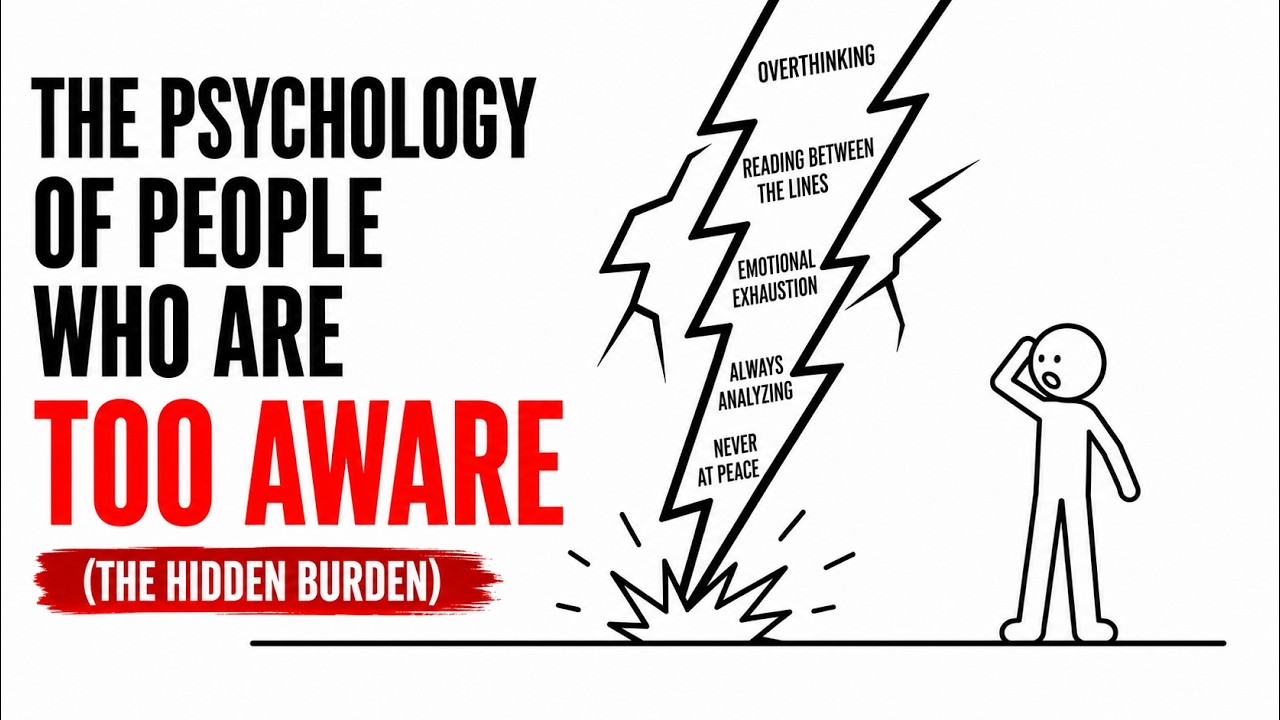 The Psychology of People Who Are Too Aware (The Hidden Burden)