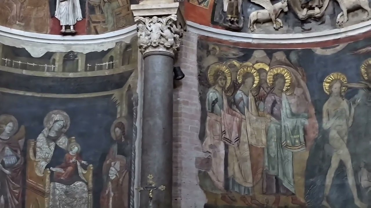 San Giovanni Battista Baptistery. Parma, Italy