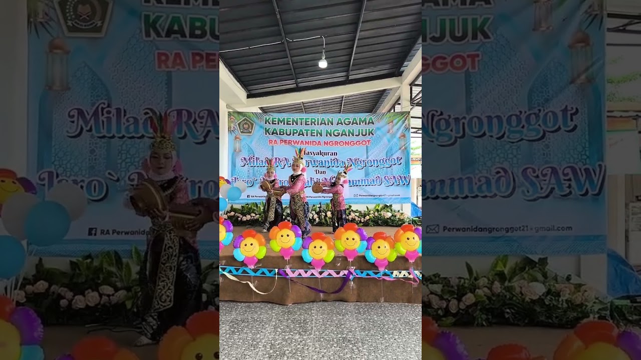 Tari Kreasi Cublak Cublak Suweng Anak RA  - Perwanida Ngronggot 