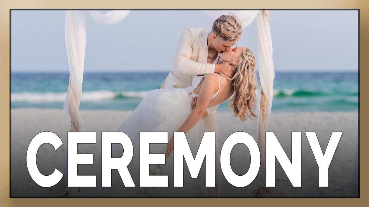 Springhill Suites Wedding Ceremony in Navarre Beach, FL | Natalie + Sailor | Destination Wedding