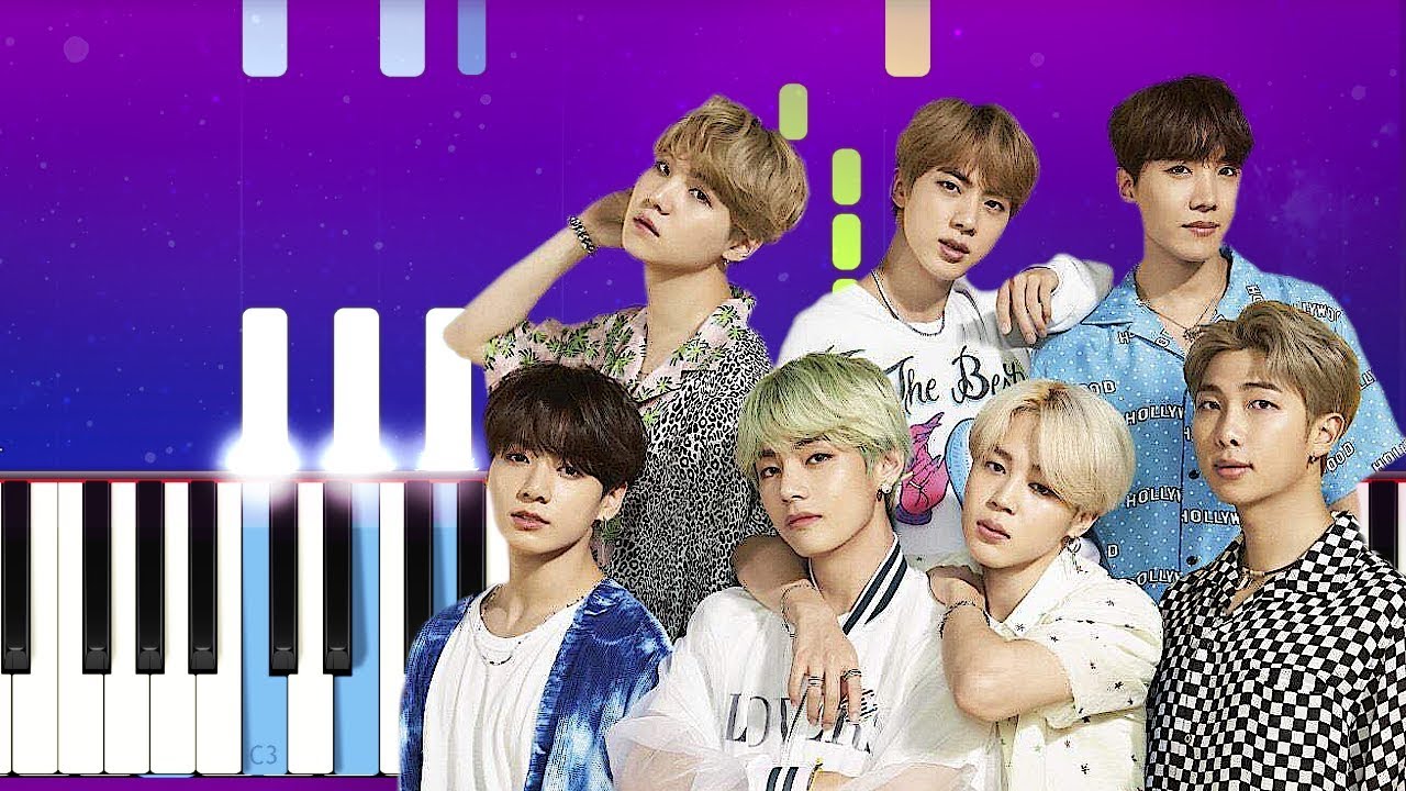 BTS - Filter (Piano Tutorial)