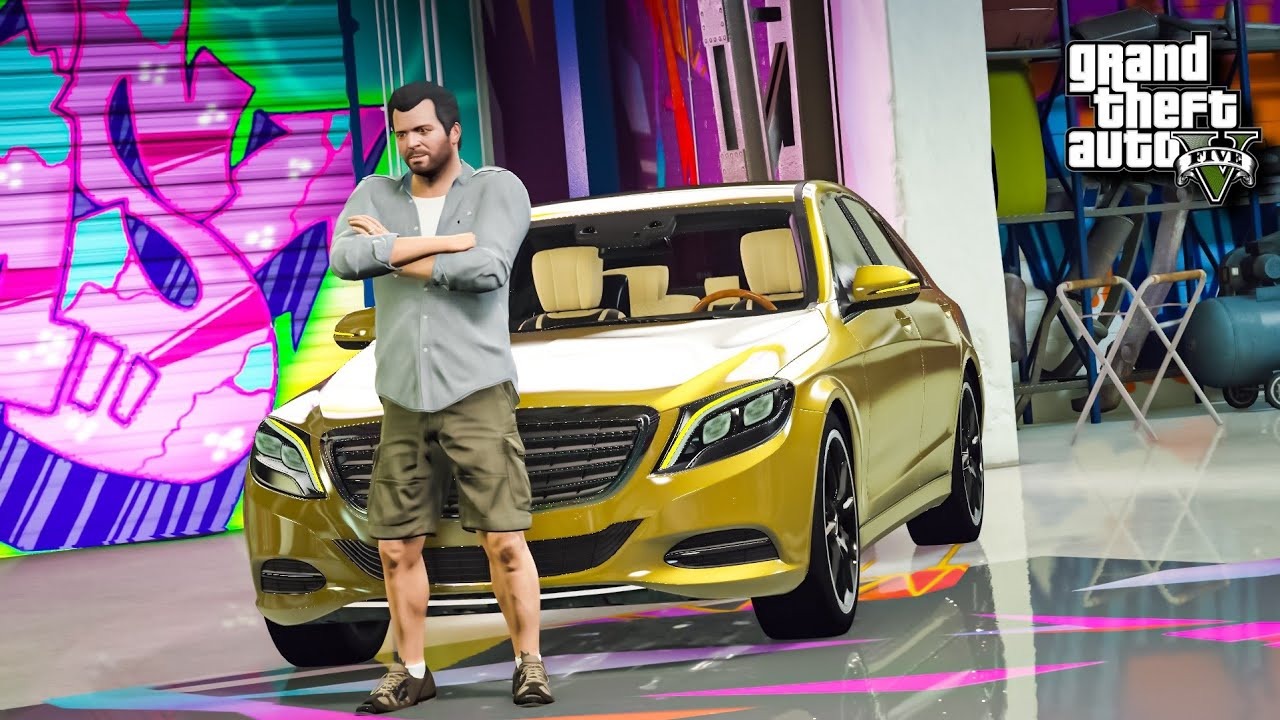 PURE GOLD KI MERCEDES BENZ READY 🔥| MODIFICATION SERIES | GTA 5 |