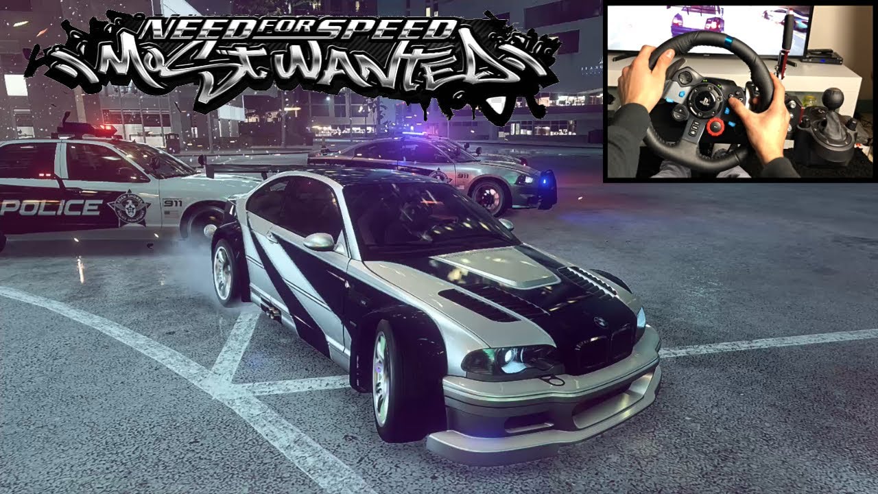NFS HEAT Police Chase Most Wanted BMW M3 GTR - LOGITECH G29 gameplay