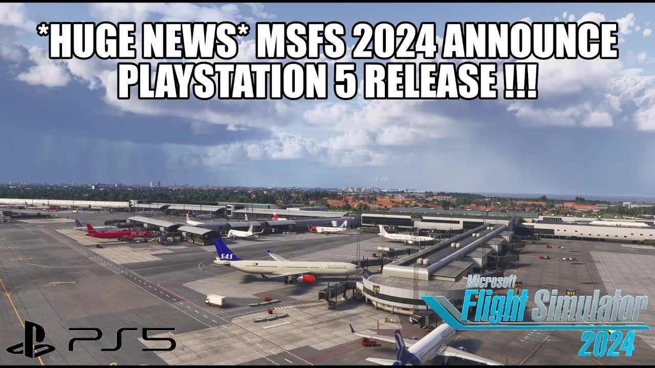 **ОГРОМНЫЕ НОВОСТИ** MSFS 2024 на PS5 — огромная победа или понижение версии консоли?
