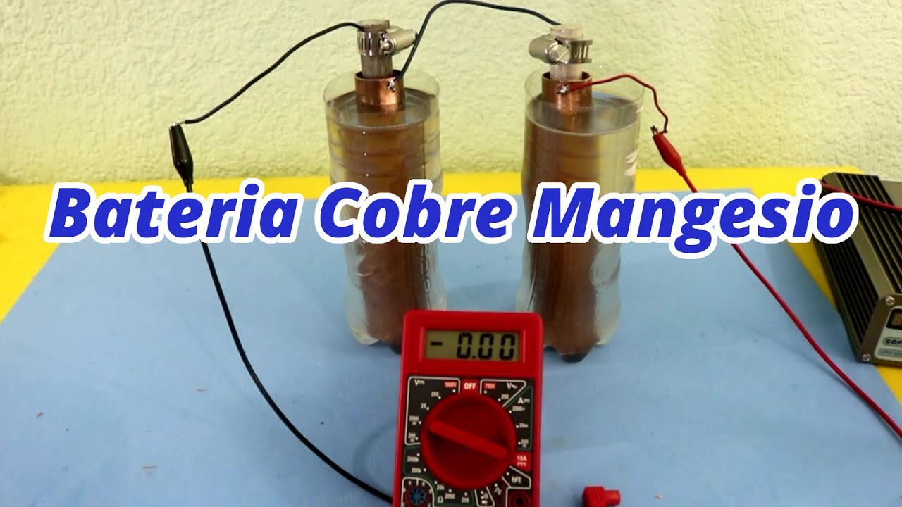 Bateria Casera de Cobre Magnesio