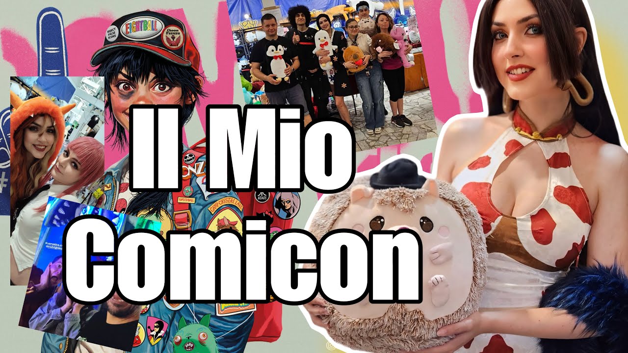Napoli Comicon 2025: La mia esperienza in un Vlog!