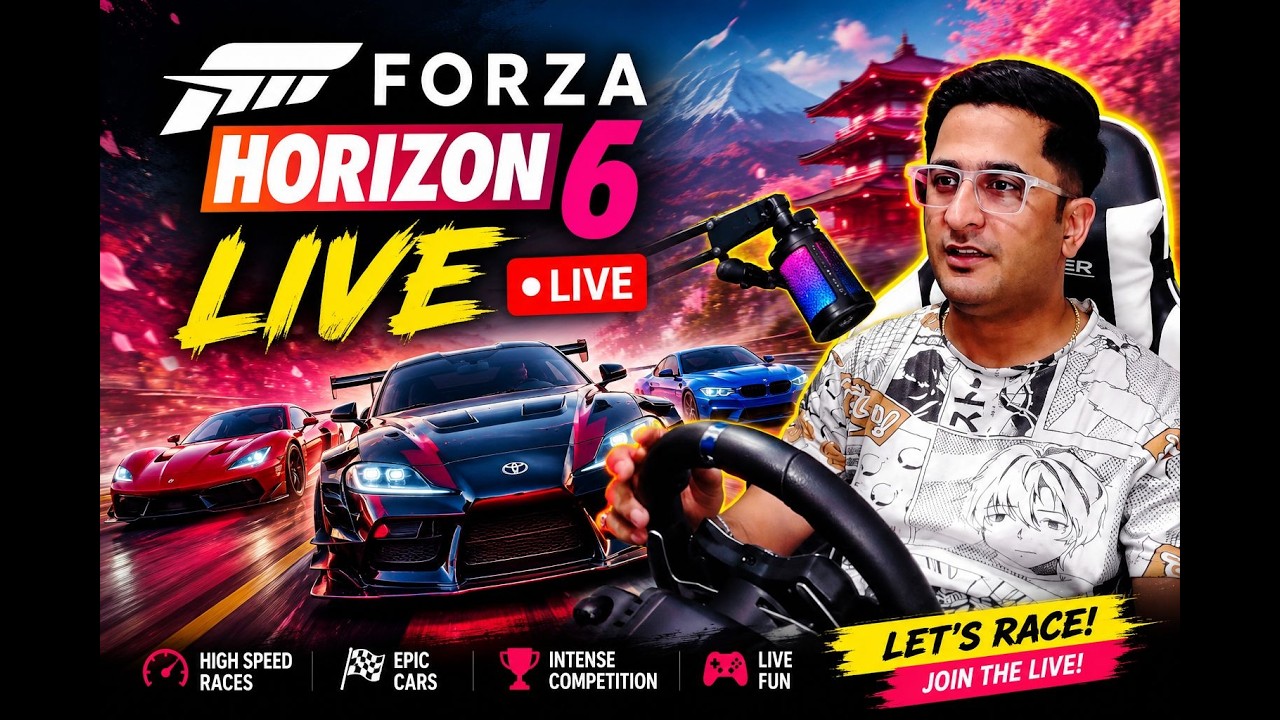 FORZA HORIZON 6 LIVE  Insane Drifts, Fast Cars & Japan Chaos #livestream #forzahorizon6 #logitechg29