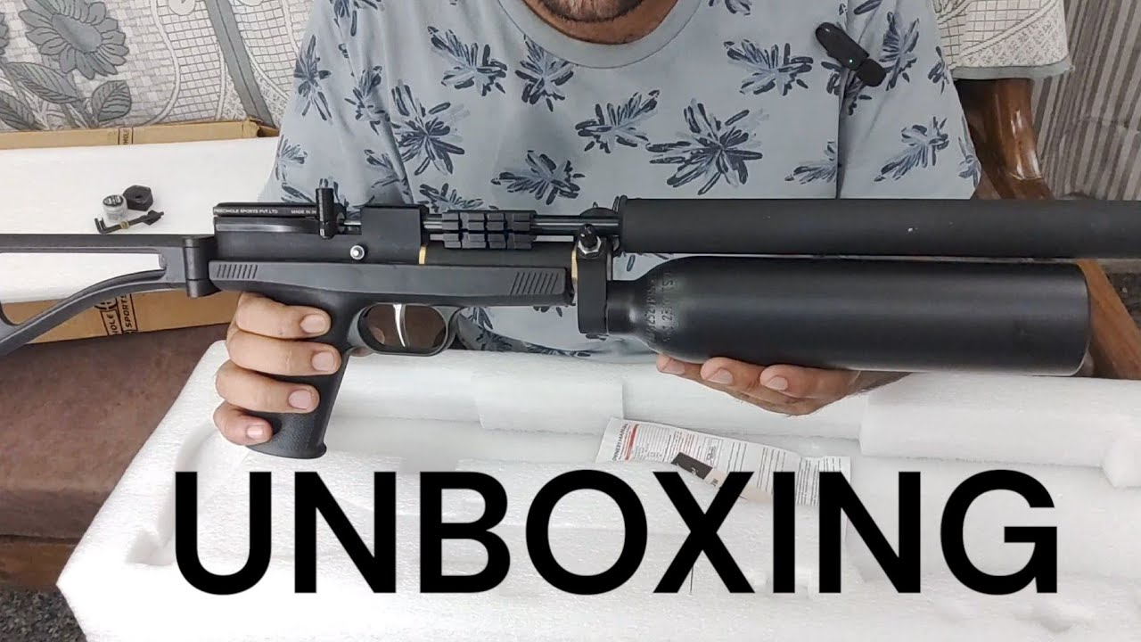 PRECIHOLE PP100 CHIMERA BX3 PCP AIR PISTOL UNBOXING
