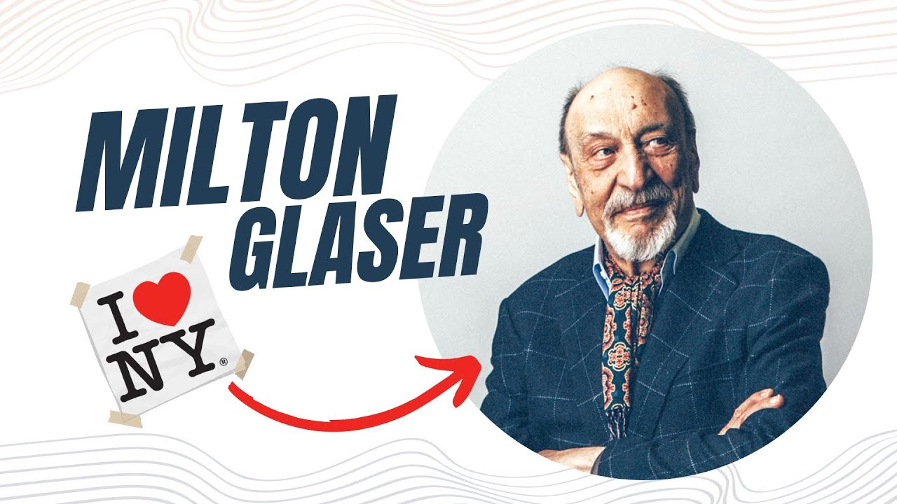 Milton Glaser: El genio detrás de ‘I ❤️ NY’ y otros diseños icónicos