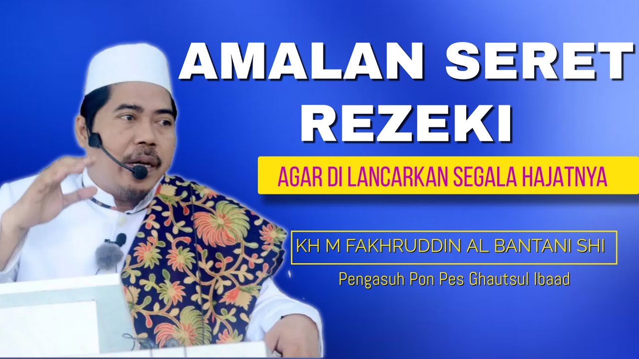 Amalan seret rejeki agar dilancarkan segala  hajatnya cepat terkabul