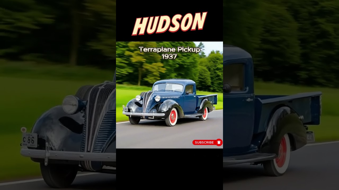 Legendary Hudson Evolution (1909–1957) — Step-Down to Hornet Legend  