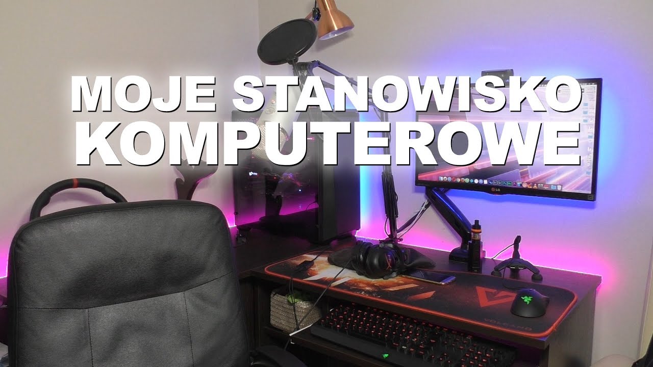 Moje stanowisko komputerowe - prezentacja, omówienie :)