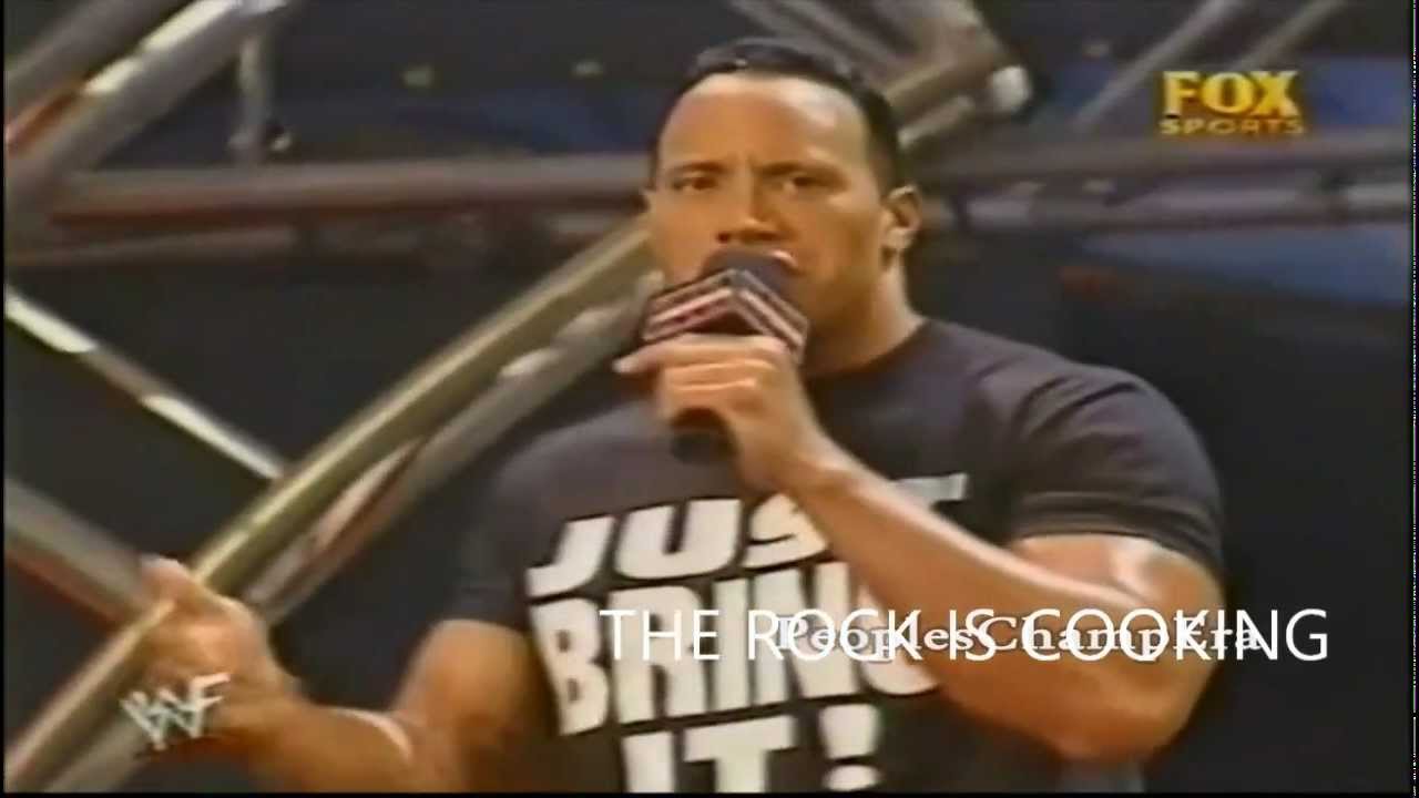 THE ROCK  after WrestleMania17