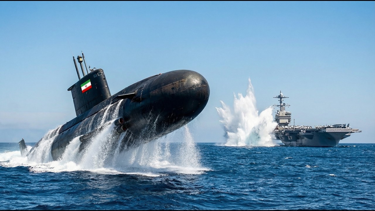 Iran's Secret Submarine HUNTED USS Gerald R. Ford &mdash; 47 Minutes Later, It Was Gone