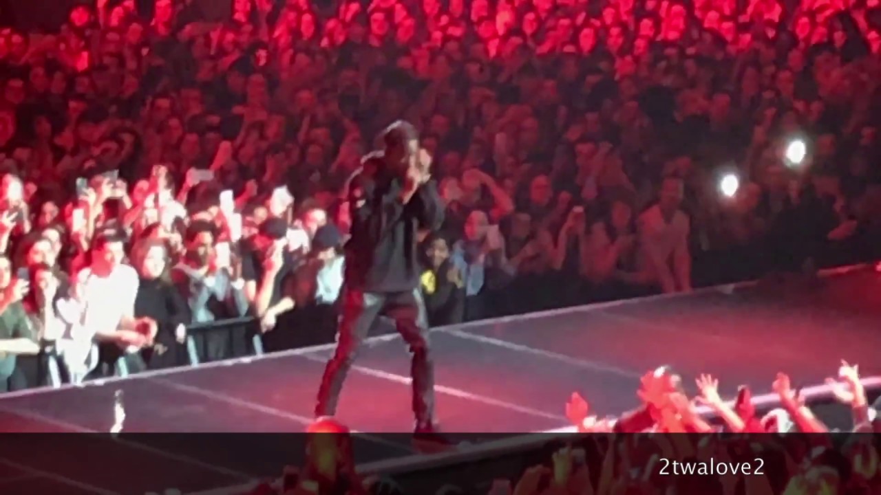 The Weeknd Feat Travis Scott - Antidote (Live Starboy Tour Paris Accor Hotels Arena)