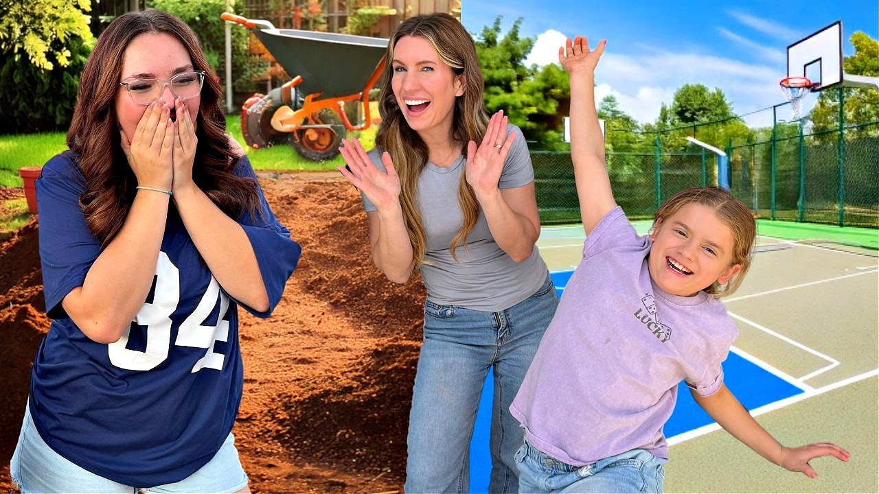 Surprise Backyard Makeover! | The Big Reveal!