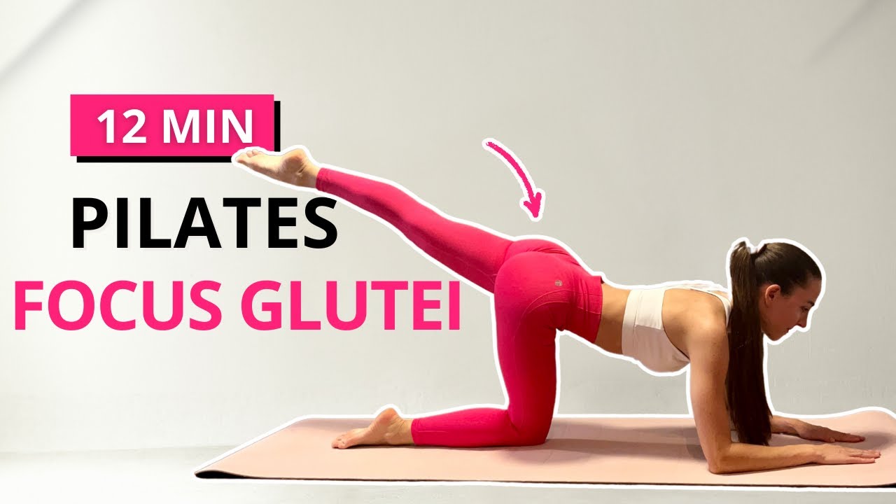 12 MIN Pilates Glutei | Gambe Toniche e Snelle Senza Attrezzi