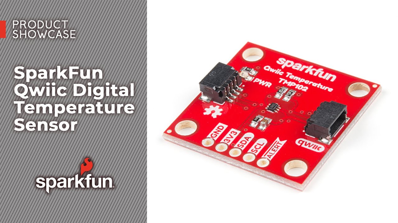 Product Showcase: SparkFun Qwiic Digital Temperature Sensor