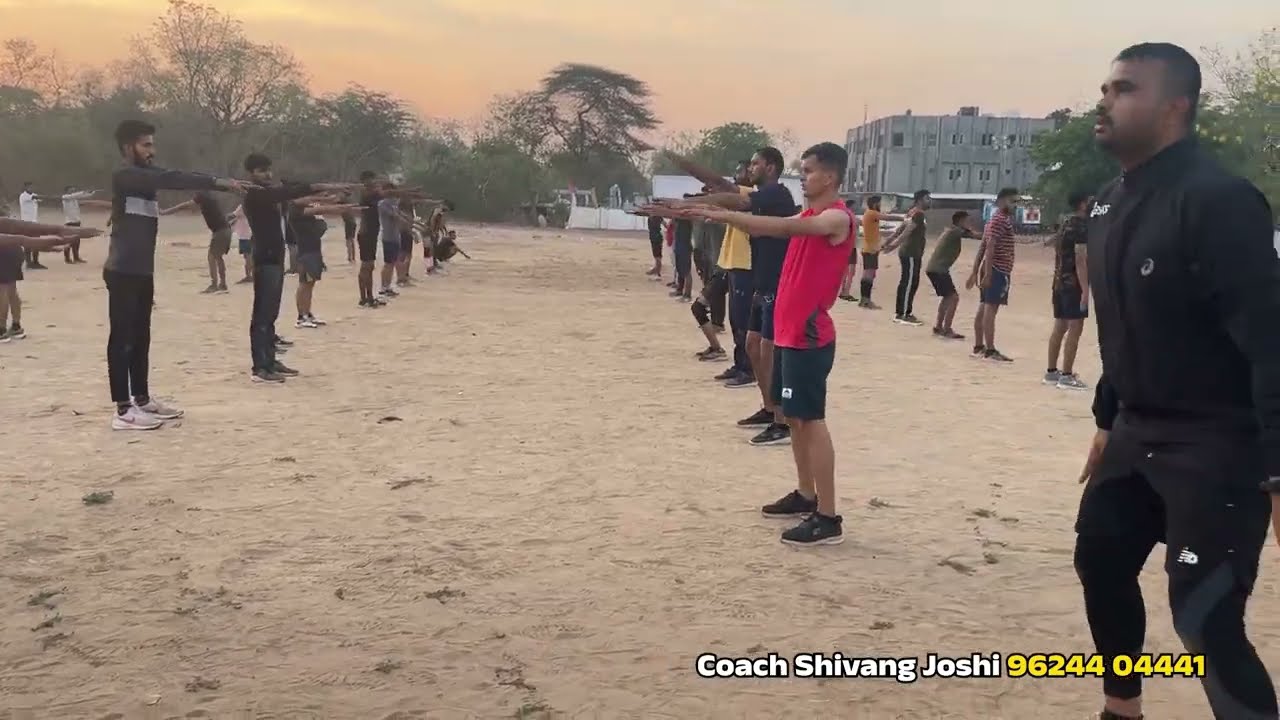 Police Constable Training Gujarat | PSI Running Training Gandhinagar 