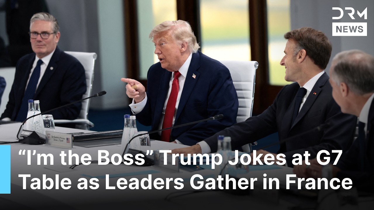 Moment: Trump Says &ldquo;I&rsquo;m the Boss&rdquo; While Sitting at G7 Summit Meeting Table | AC1B