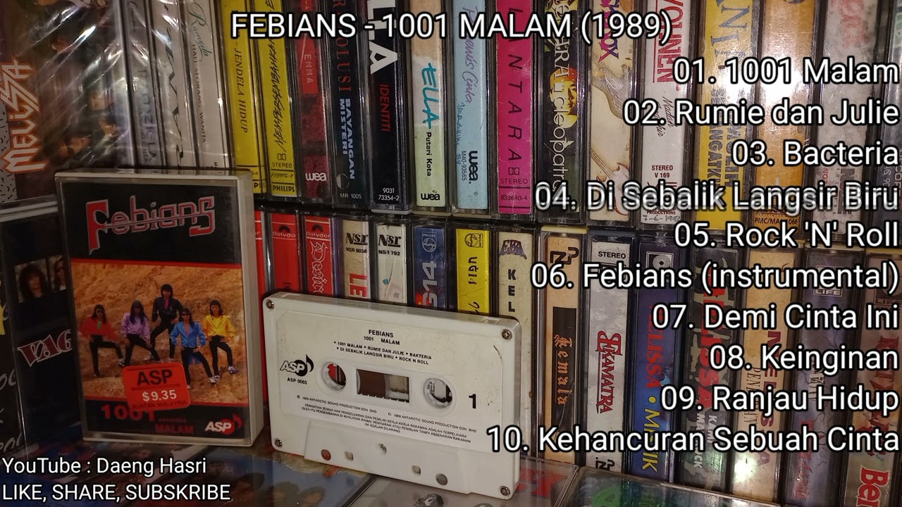 Febians - 1001 Malam (1989) FULL ALBUM