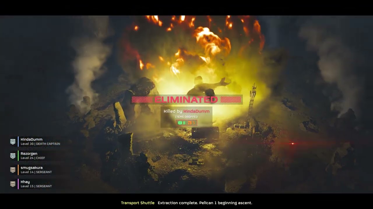 Helldivers, more like Hellcrashers