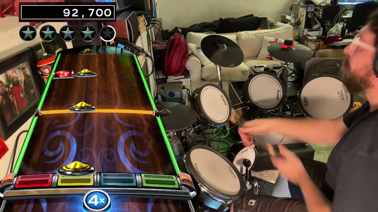 Aerials (System of a Down) Drum Cover (isolated drums) RB4 chart