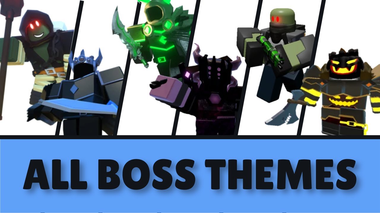 (Outdated) ALL Boss Themes || Tower Defense Simulator