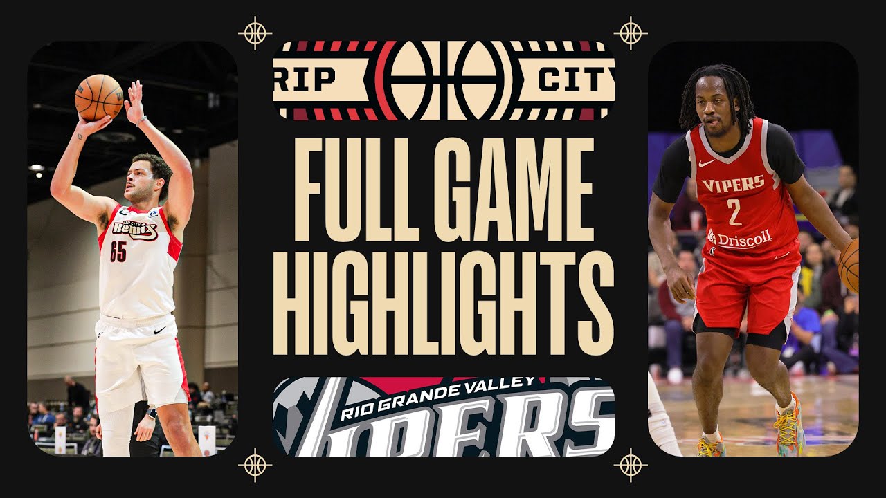 Rip City Remix Highlights vs. Rio Grande Valley Vipers 1-24-26