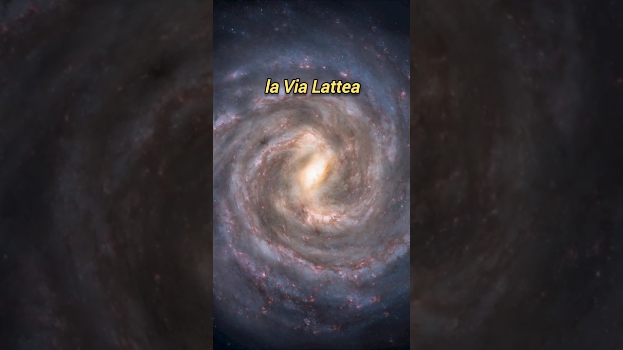 Si pu&ograve; vedere la galassia ad occhio nudo? &Egrave; enorme 😱 #shorts #galassia #astronomia #mindblowingfacts