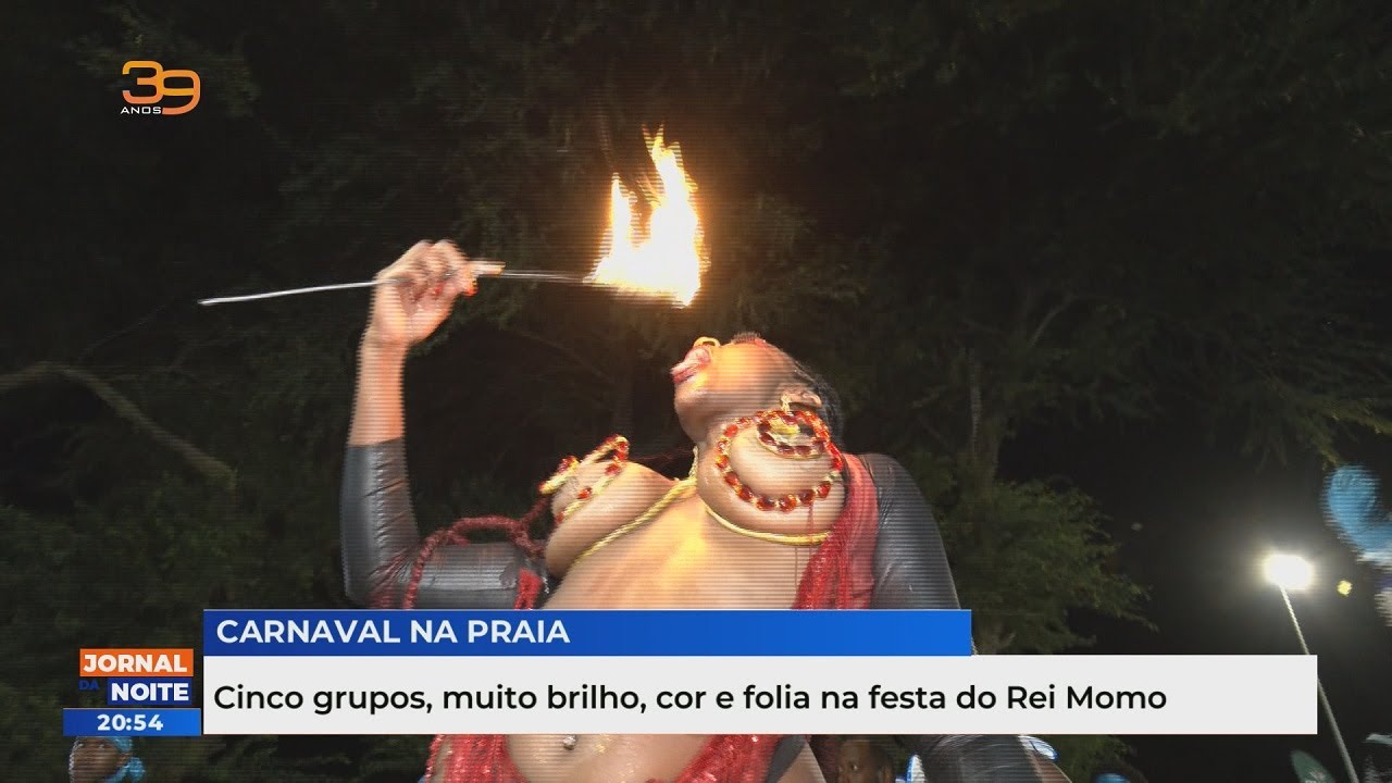 Carnaval Praia: cinco grupos oficiais levaram muita folia e animação a Avenida Cidade de Lisboa
