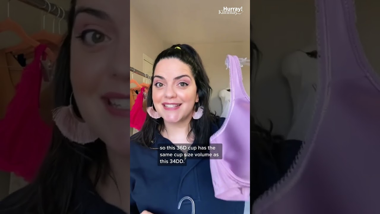 Is 34 or 36 a Bigger Bra Size? - Hurray Kimmay