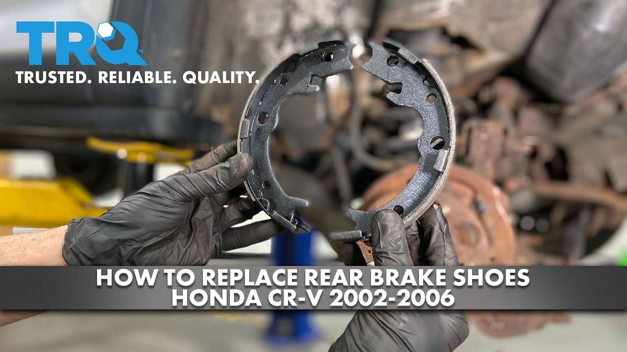 How to Replace Rear Brake Shoes 2002-2006 Honda CR-V