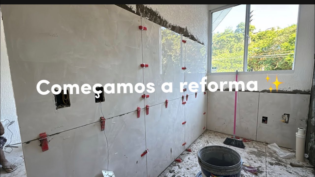 Agora é Oficial Começamos a Reforma! 🔨🚧
