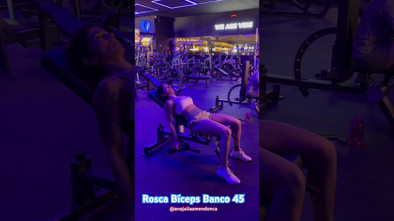 Rosca Bíceps Banco 45