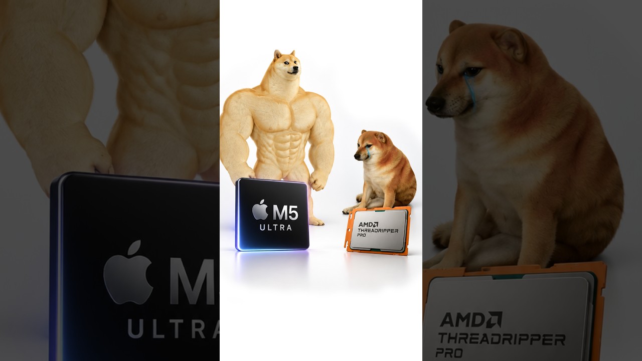 ⚡ M5 Ultra унизил 96 ядер AMD
