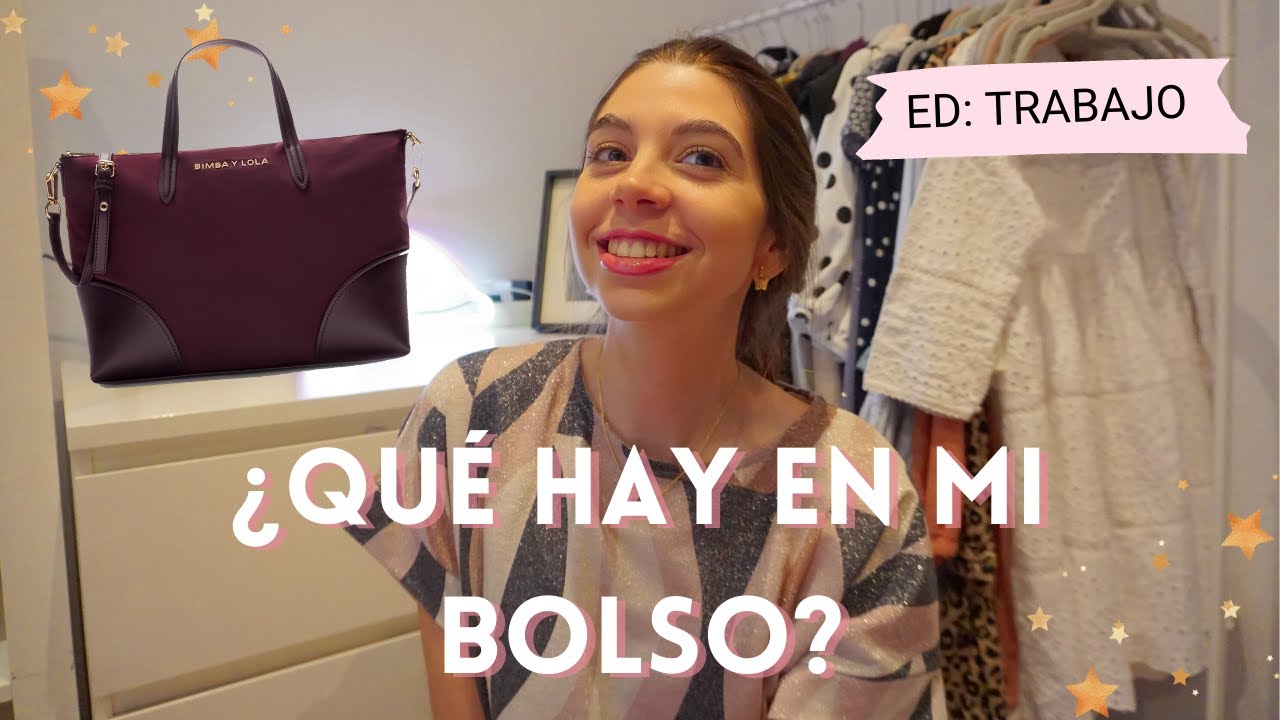 ⚡ ¿QUÉ HAY EN MI BOLSO? Edición bolso trabajo 2021| Cristina Aguayo
