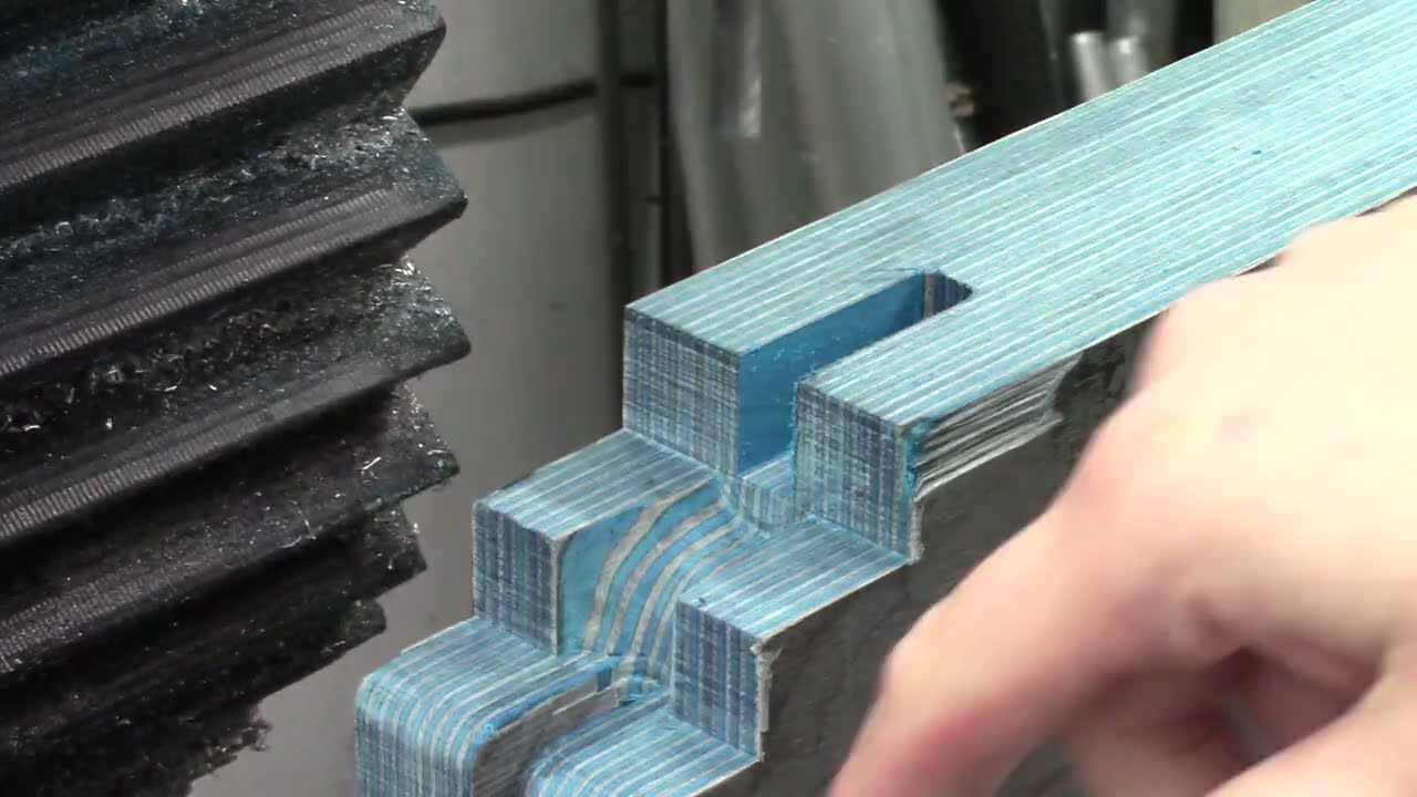 Making an Airmaks Katran laminate stock Pt.2