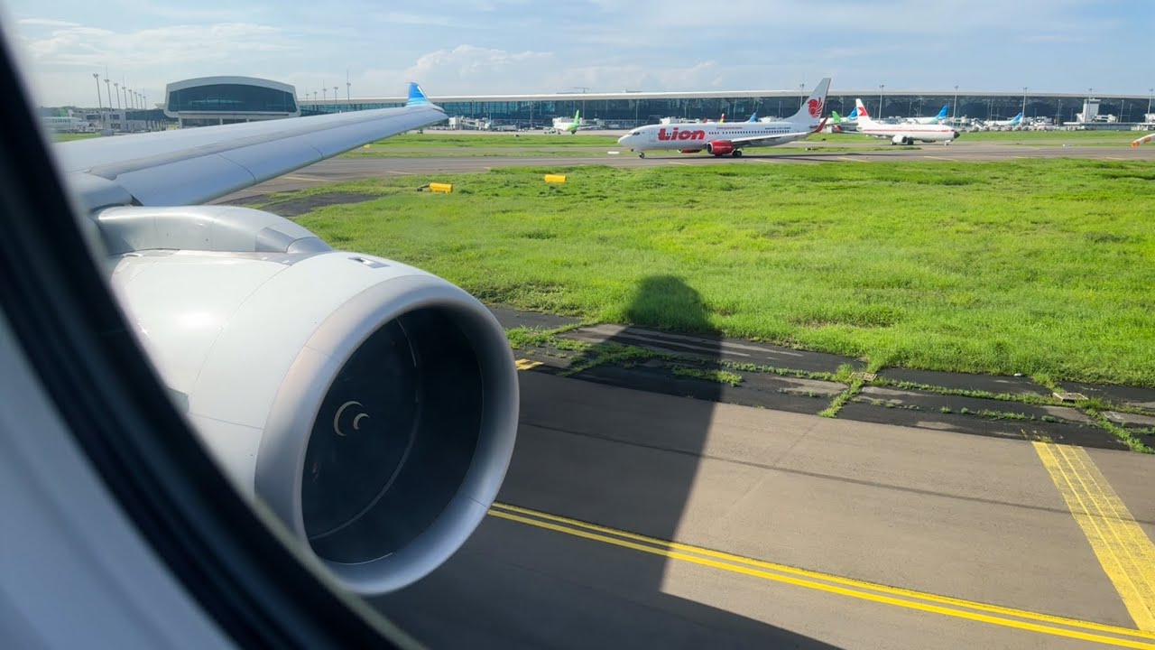 TURN & BURN! Garuda Indonesia A330-900neo 