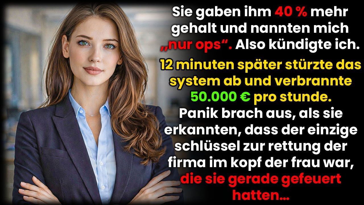 HR verteidigte die Gehaltslücke – ich kündigte sofort. Dann gerieten sie in Panik