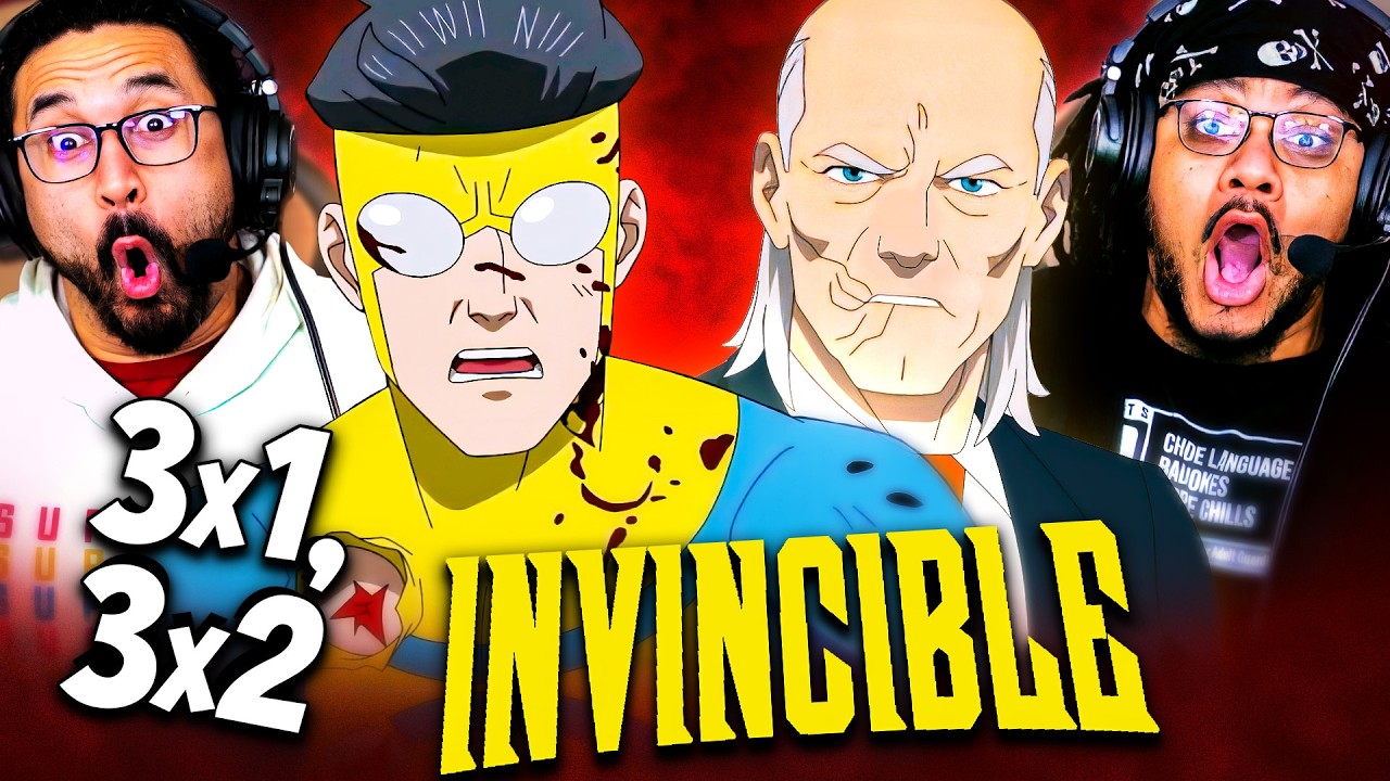 INVINCIBLE 3x01 & 3x02 REACTION!!  Breakdown & Review | Omni Man