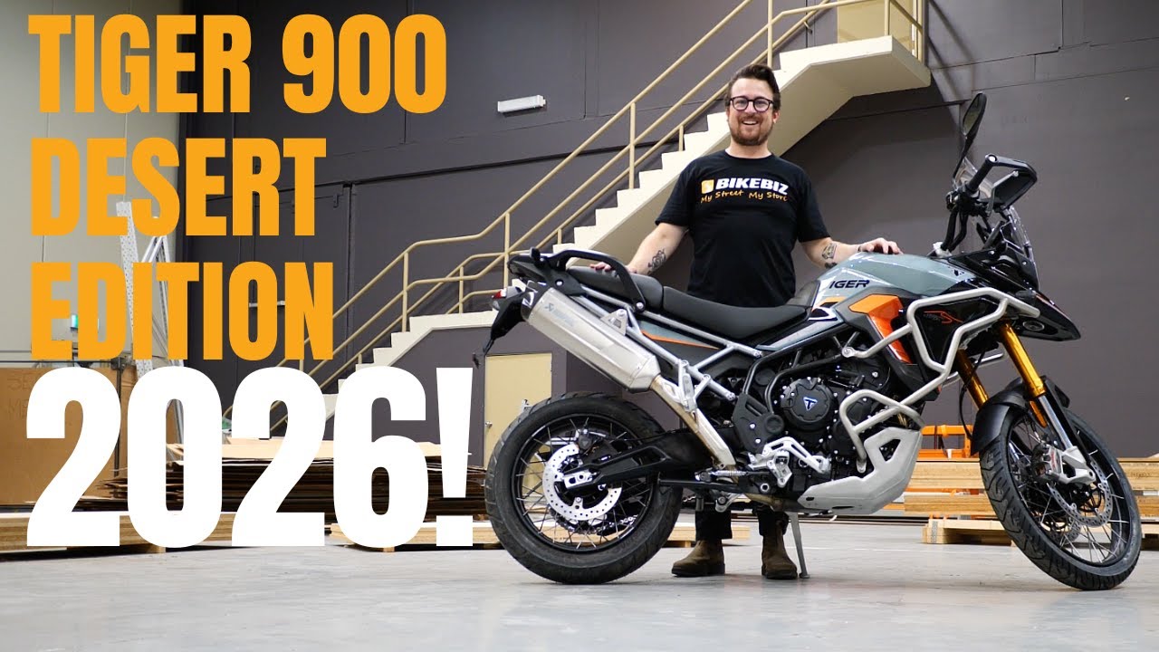 2026 TRIUMPH TIGER 900 DESERT EDITION I First Look I Bikebiz